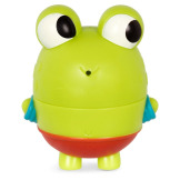 ŚWIECĄCY WIELORYB z rozkręcaną sikawką żabką zabawka do kąpieli Glow & Splash