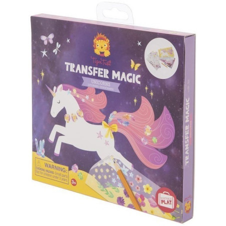 JEDNOROŻCE zestaw kreatywny Transfer Magic