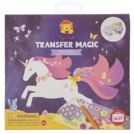 JEDNOROŻCE zestaw kreatywny Transfer Magic