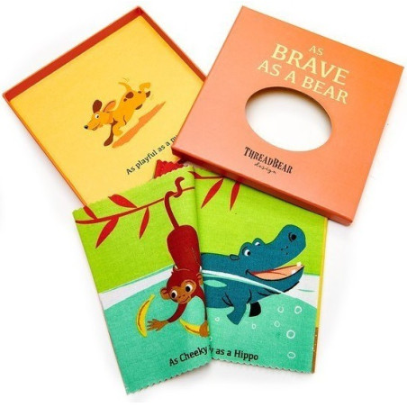 ZWIERZĄTKA miękka książeczka