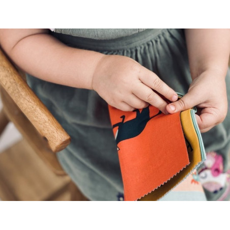 ZWIERZĄTKA miękka książeczka