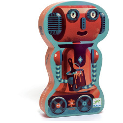 ROBOT BOB tekturowe puzzle 36 el.