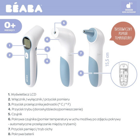 THERMOSPEED elektroniczny termometr wielofunkcyjny