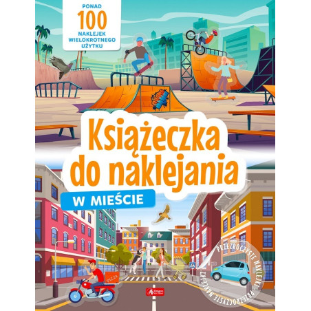 W MIEŚCIE książeczka do naklejania