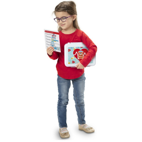 PIERWSZA POMOC apteczka zestaw do zabawy z akcesoriami 25 el.