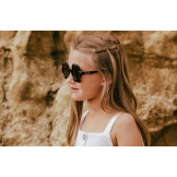 KWIATKI okularki przeciwsłoneczne dla dzieci 3-10 lat Bellis Liquorice