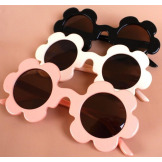 KWIATKI okularki przeciwsłoneczne dla dzieci 3-10 lat Bellis Mashmallow