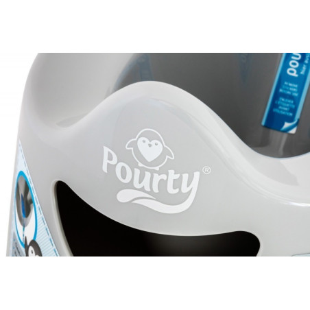 SZARY genialny nocnik z odpływem