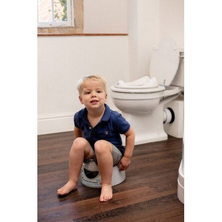 SZARY genialny nocnik z odpływem