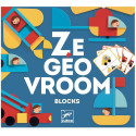 POJAZDY drewniane kształty układanka geometryczna Ze Geo Vroom
