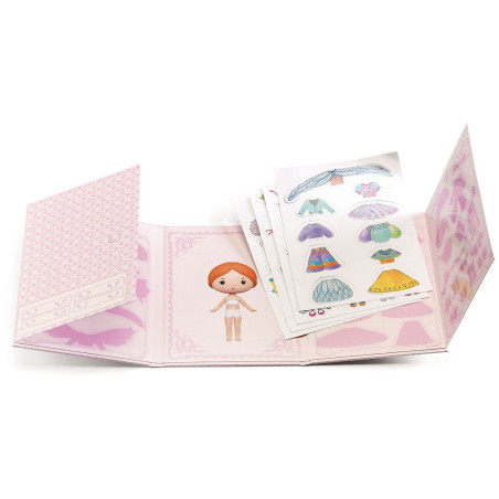 MISS LILYRUBY zestaw z naklejkami wieloktrotnego użytku Tinyly