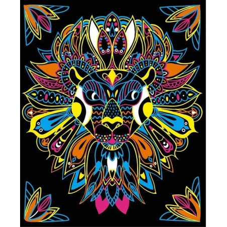 ZWIERZĄTKA fluorescencyjne flamastry zestaw kreatywny Art&Craft