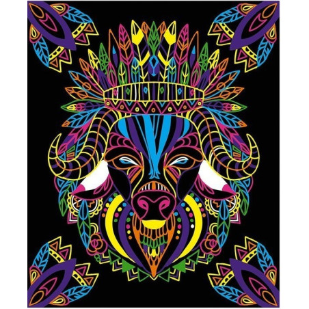 ZWIERZĄTKA fluorescencyjne flamastry zestaw kreatywny Art&Craft