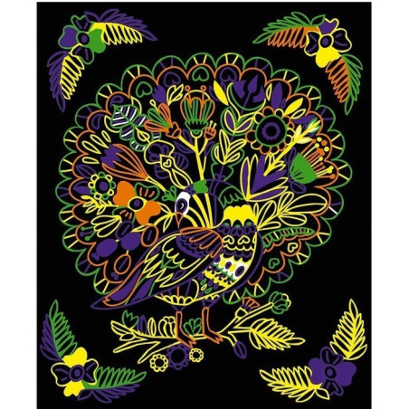 ZWIERZĄTKA fluorescencyjne flamastry zestaw kreatywny Art&Craft