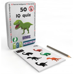 DINOZAURY podróżne łamigłówki 50 quizów