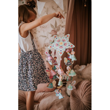 GIRLANDY Z WRÓŻKAMI zestaw kreatywny Art&Craft