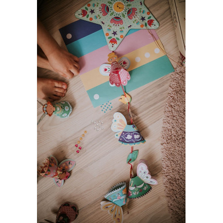 GIRLANDY Z WRÓŻKAMI zestaw kreatywny Art&Craft