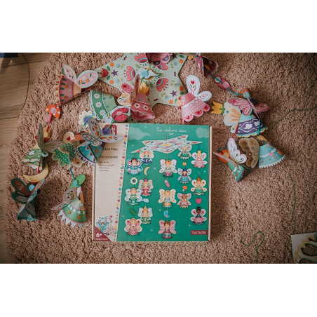 GIRLANDY Z WRÓŻKAMI zestaw kreatywny Art&Craft