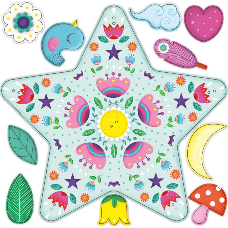 GIRLANDY Z WRÓŻKAMI zestaw kreatywny Art&Craft