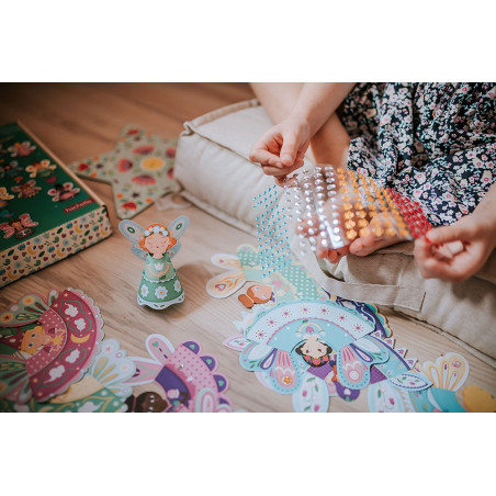 GIRLANDY Z WRÓŻKAMI zestaw kreatywny Art&Craft