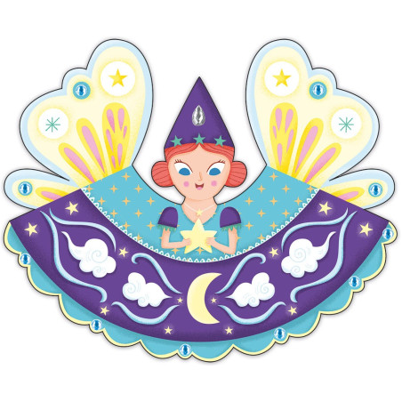 GIRLANDY Z WRÓŻKAMI zestaw kreatywny Art&Craft