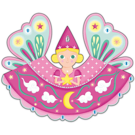 GIRLANDY Z WRÓŻKAMI zestaw kreatywny Art&Craft