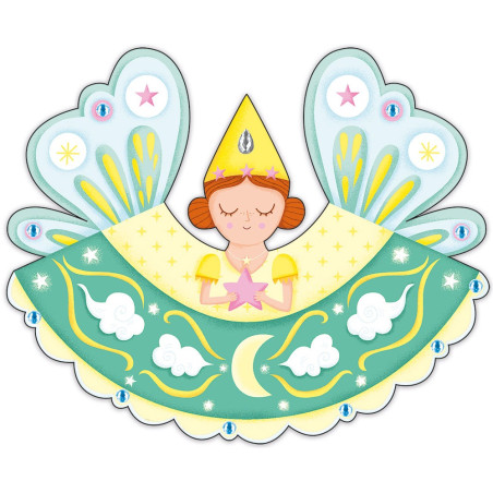 GIRLANDY Z WRÓŻKAMI zestaw kreatywny Art&Craft