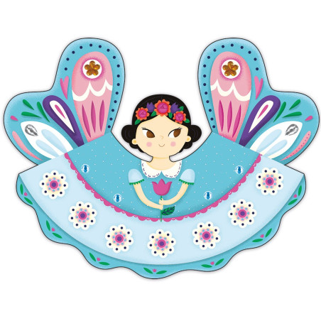 GIRLANDY Z WRÓŻKAMI zestaw kreatywny Art&Craft