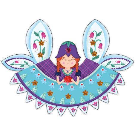 GIRLANDY Z WRÓŻKAMI zestaw kreatywny Art&Craft