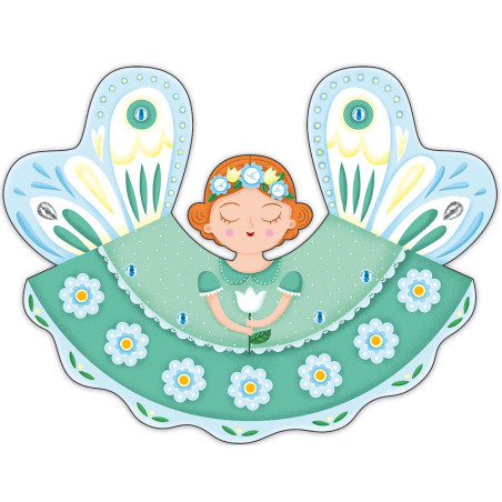 GIRLANDY Z WRÓŻKAMI zestaw kreatywny Art&Craft