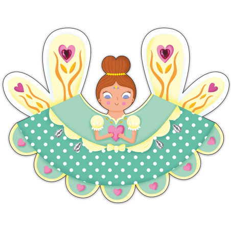 GIRLANDY Z WRÓŻKAMI zestaw kreatywny Art&Craft