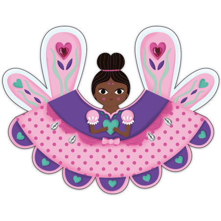 GIRLANDY Z WRÓŻKAMI zestaw kreatywny Art&Craft