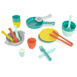 ZASTAWA STOŁOWA z akcesoriami kuchennymi Mini Chef Kitchen Set