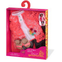 AŻUROWE WDZIANKO z akcesoriami dla lalki 46 cm standard