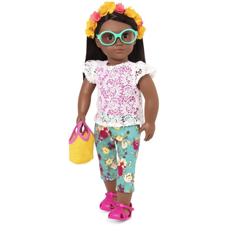 ZESTAW UBRANEK stylizacja letnia dla lalki 46 cm deluxe