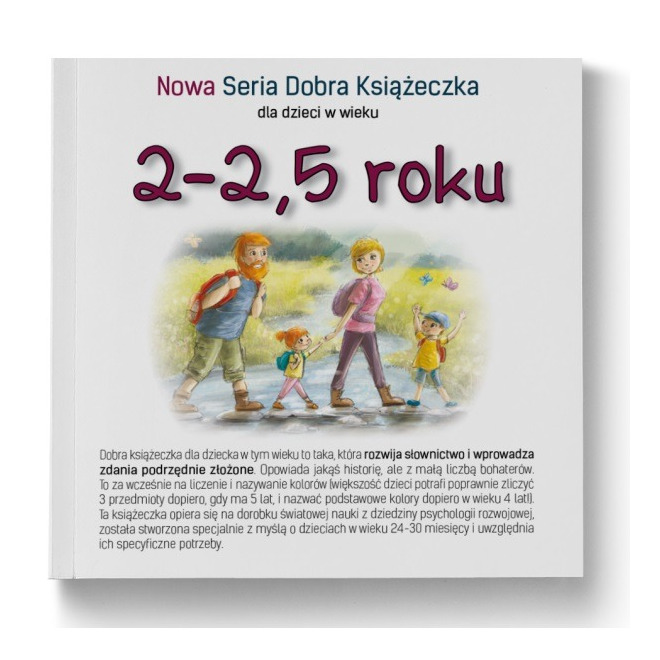 NOWA SERIA dobra książeczka 2-2,5 roku Agnieszka Starok