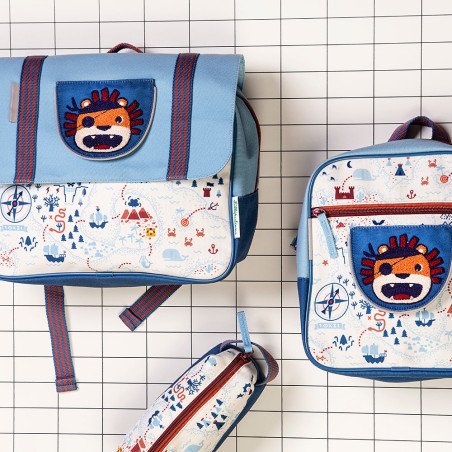 LEW JACK pirat piórnik kosmetyczka