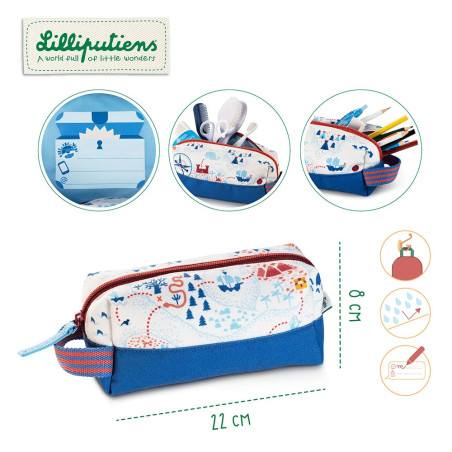 LEW JACK pirat piórnik kosmetyczka