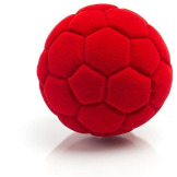 PIŁECZKA futbolowa sensoryczna czerwona mała
