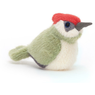 DZIĘCIOŁ ptaszek przytulanka Birdling Woodpecker 10 cm