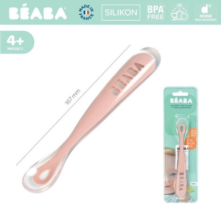 OLD PINK łyżeczka silikonowa