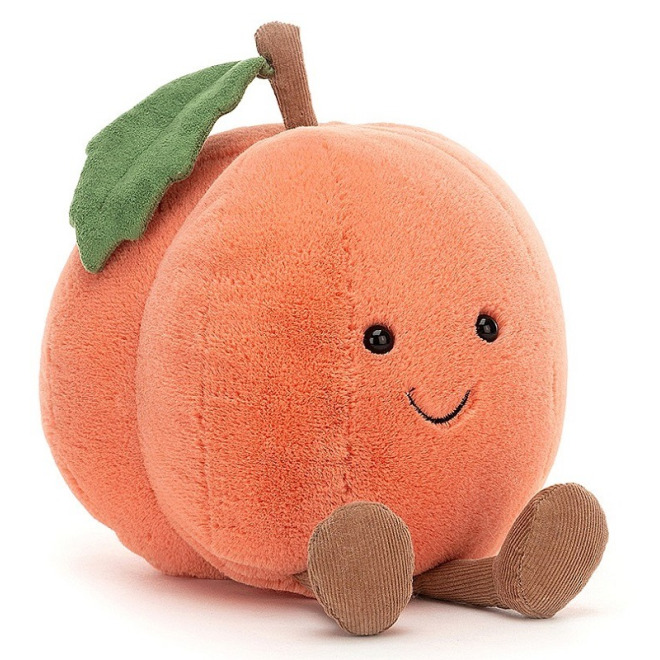 BRZOSKWINIA przytulanka 15 cm Amuseable Peach