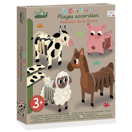 FARMA papierowe składanki zestaw kreatywny