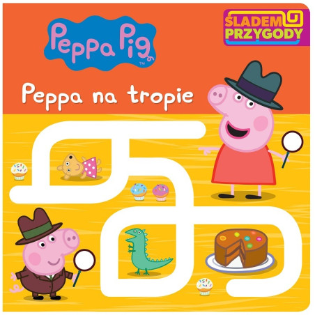 PEPPA NA TROPIE książkeczka z labiryntami