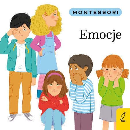 EMOCJE Montessori książeczka dla dzieci