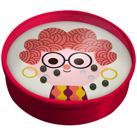 TWARZ metalowa gra zręcznościowa z kuleczkami