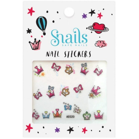 KSIĘŻNICZKI naklejki na paznokcie zestaw kreatywny