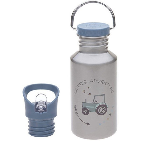 TRAKTOR bidon ze stali nierdzewnej z dodatkowym ustnikiem 500 ml Adventure