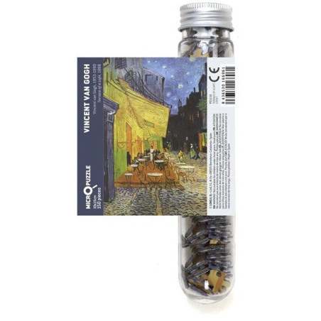 TERRACE OF A CAFE VINCENT VAN GOGH puzzle tekturowe mikro 150 el.