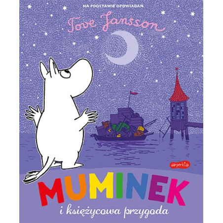 MUMINEK I KSIĘŻYCOWA PRZYGODA książka Tove Jansson